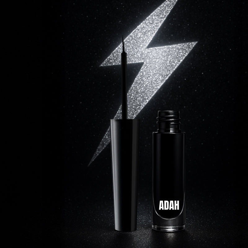 איילנר בגוון שחור עז עם מברשת דקה