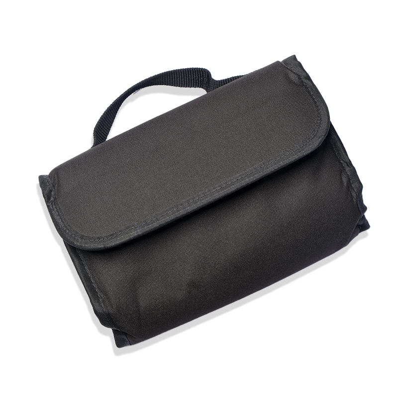 FOLDABLE MAKEUP BRUSH BAG